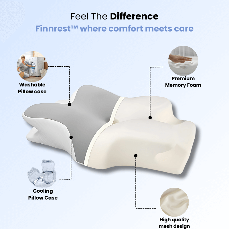 FINNREST™ Premium entspannendes ergonomisches Kissen